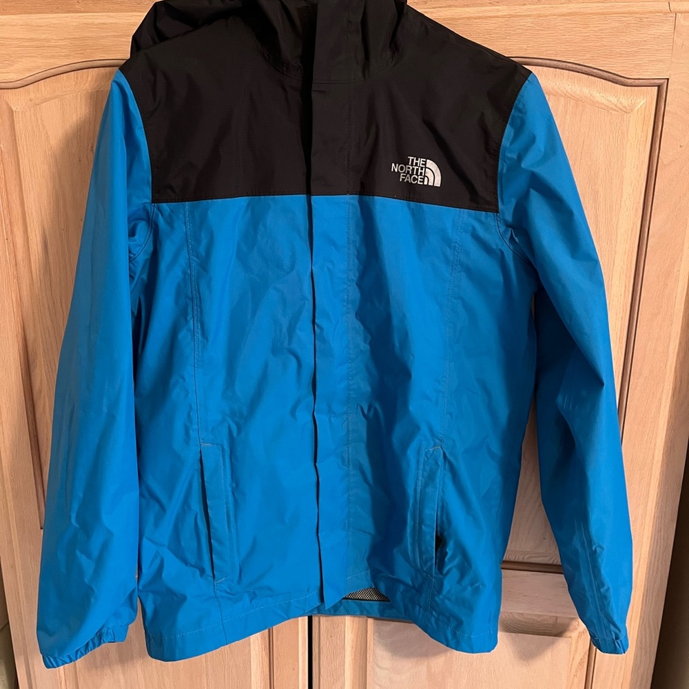 North Face Dryvent boys rain jacket.